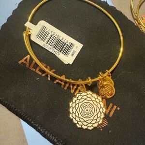 Alex and Ani Crown Chakra Charm Bracelet